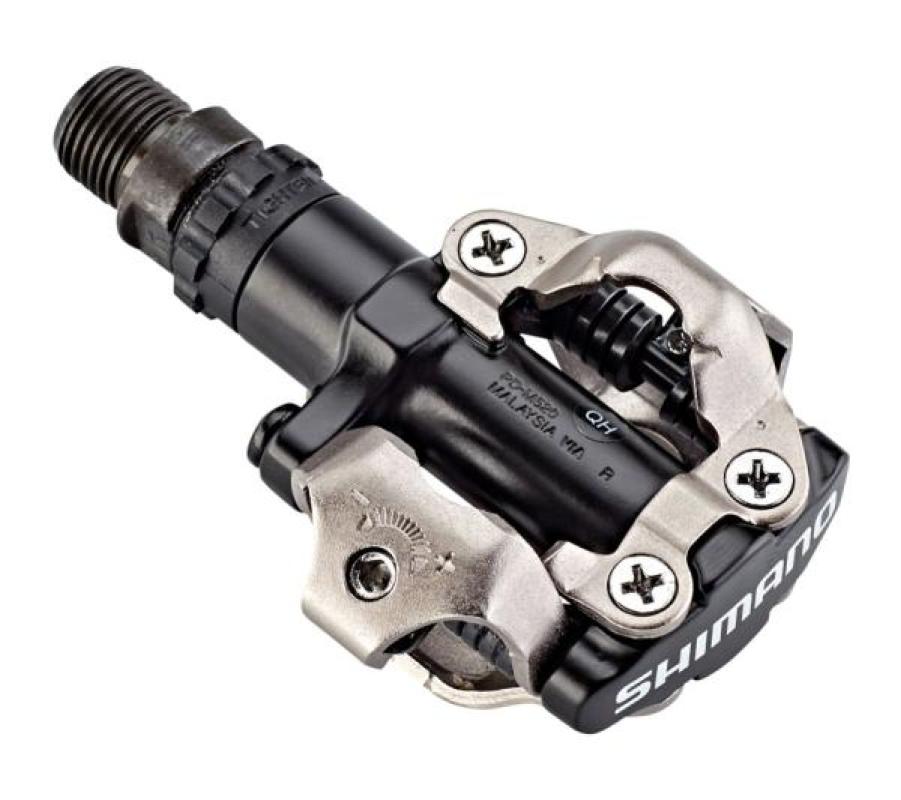 Shimano, pedals, MTB, PD-M520-RL, black, CrMo axle, double-sided SPD binding